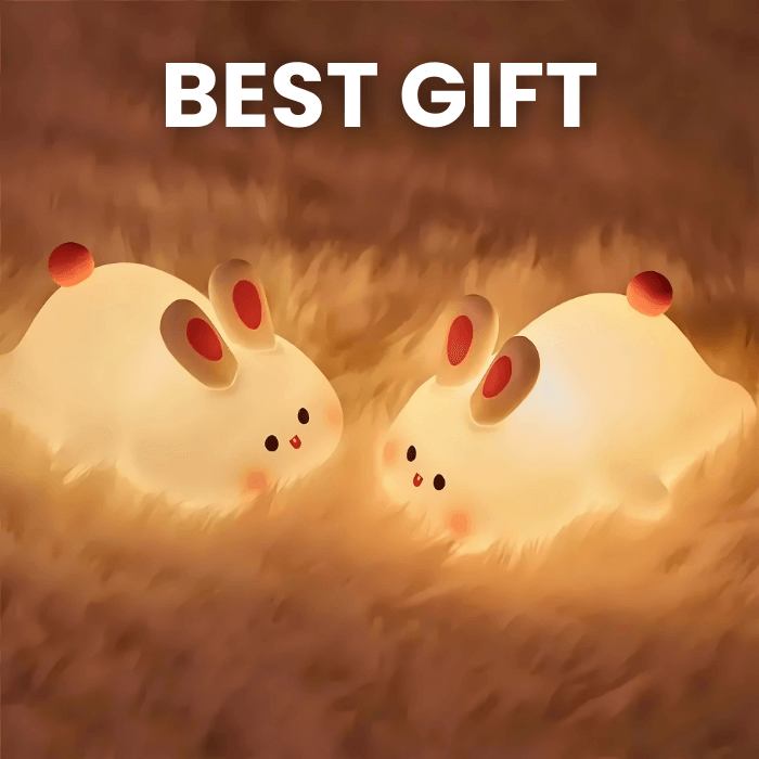 Rabbit Night Light | Adorable & Soothing Glow