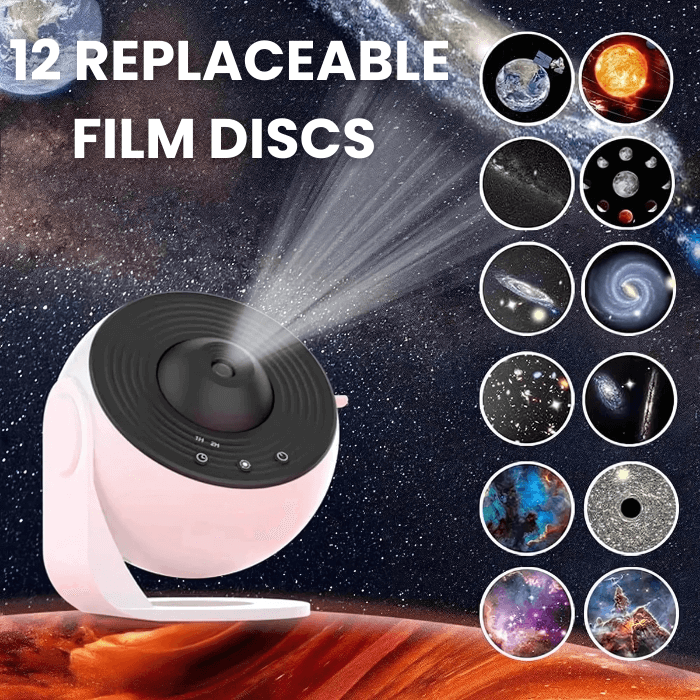 Galaxy Projector | 12 Dynamic Displays