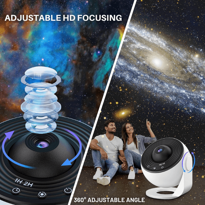 Galaxy Projector | 12 Dynamic Displays