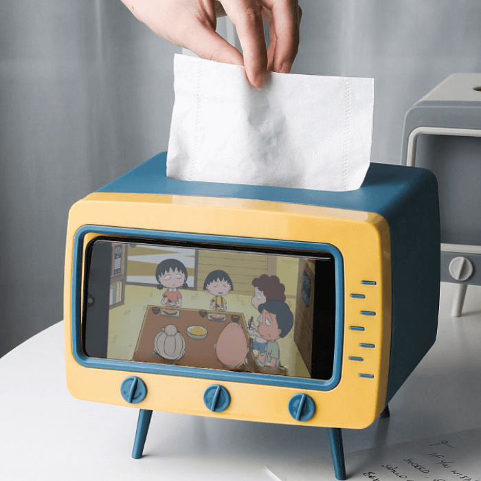 TV Tissue Box