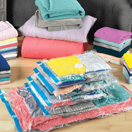 4 Large Reusable Vacuum Bags