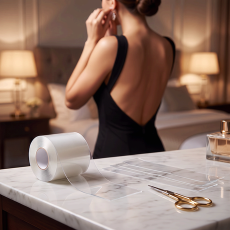 Breast Lift Tape Roll in transparent