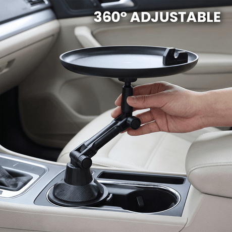 Car Cup Holder Food Tray