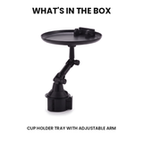 Car Cup Holder Food Tray