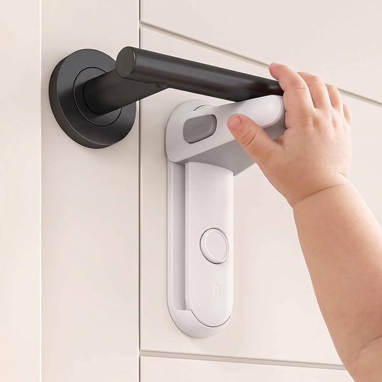 Childproof Door Lever Lock