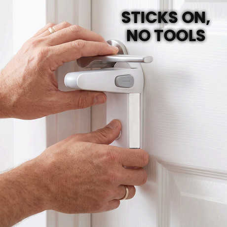 Childproof Door Lever Lock