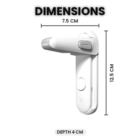 Childproof Door Lever Lock