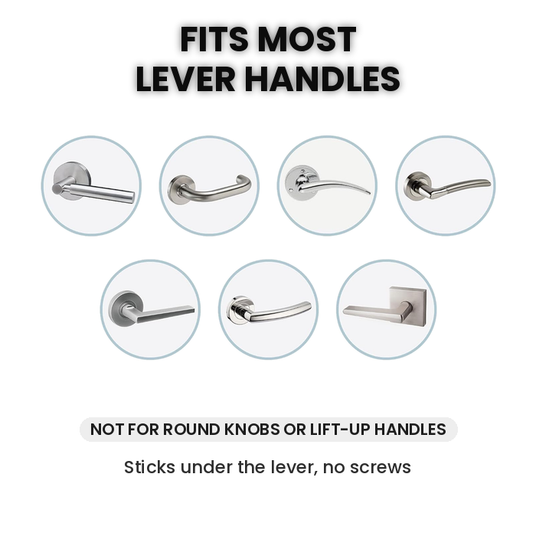 Childproof Door Lever Lock