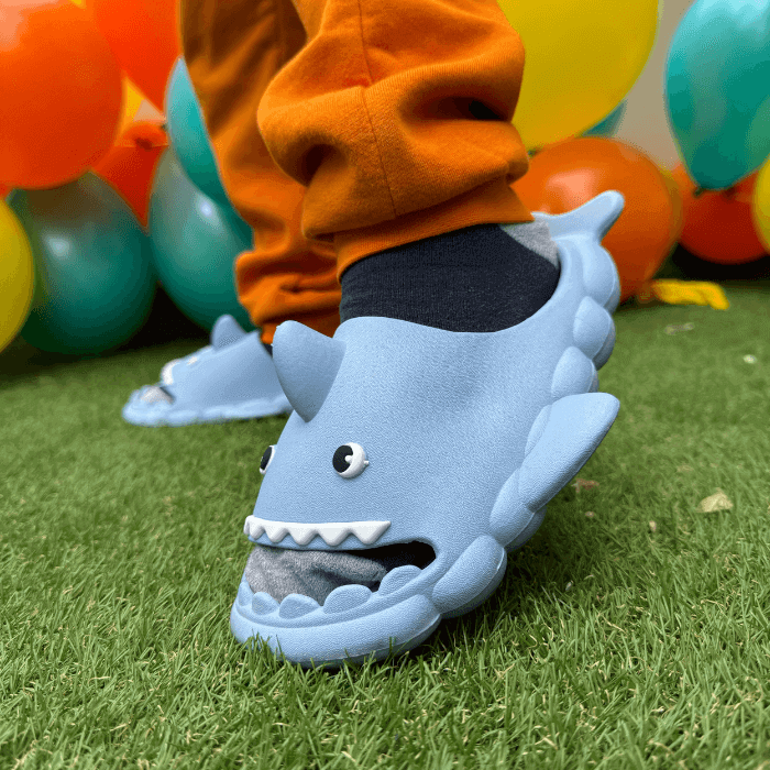 Shark Cloud Slippers For Kids – premkey