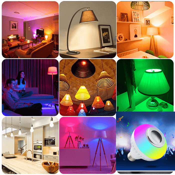 Color Bulb Speaker