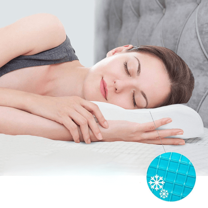 Gel-Padded Pillow | Cooling & Relief