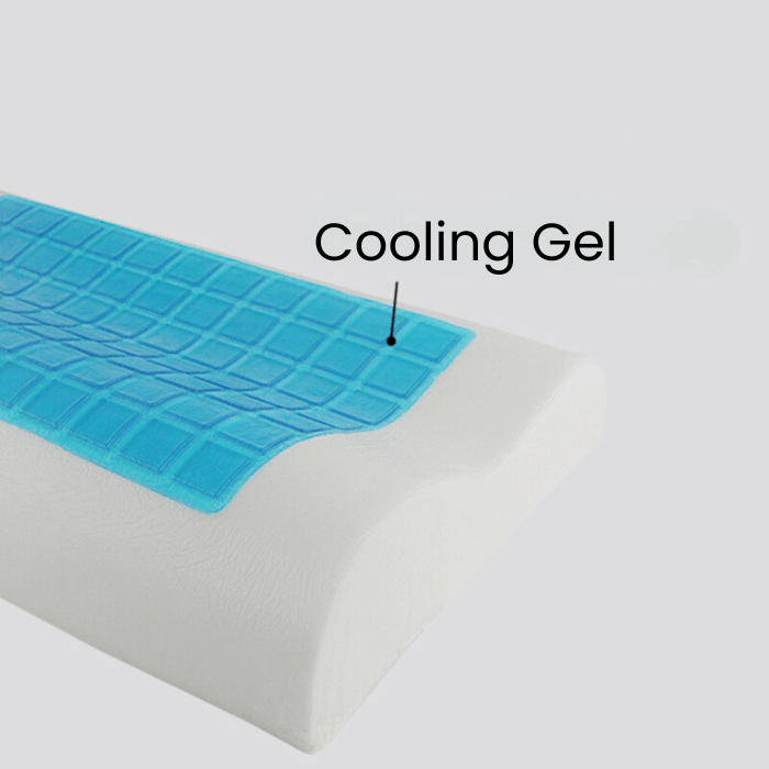 Gel-Padded Pillow | Cooling & Relief