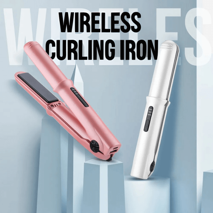 Wireless Curling Iron | 2-in-1