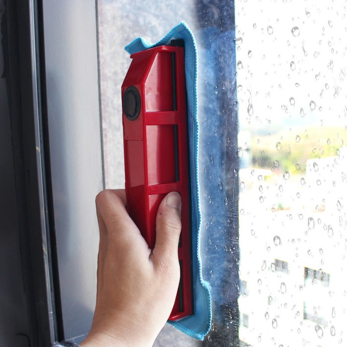 Window Cleaner Color:red Double Sided Window Cleaner | Rectangle – premkey