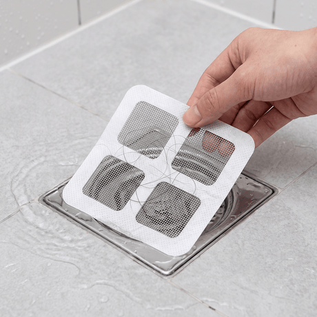 Drain Hair Catcher Stickers