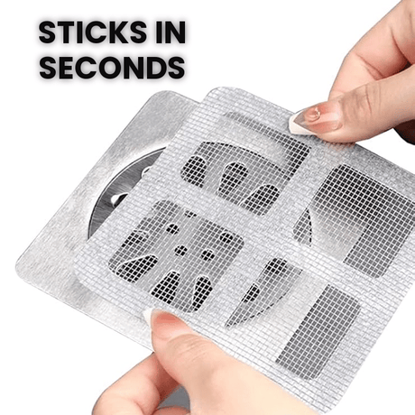 Drain Hair Catcher Stickers