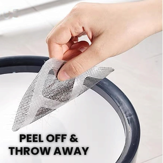 Drain Hair Catcher Stickers