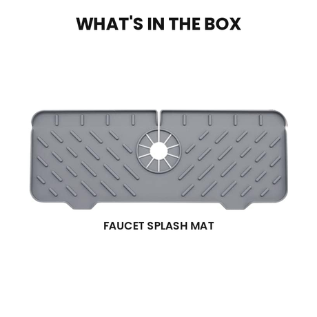 Faucet Splash Guard Mat