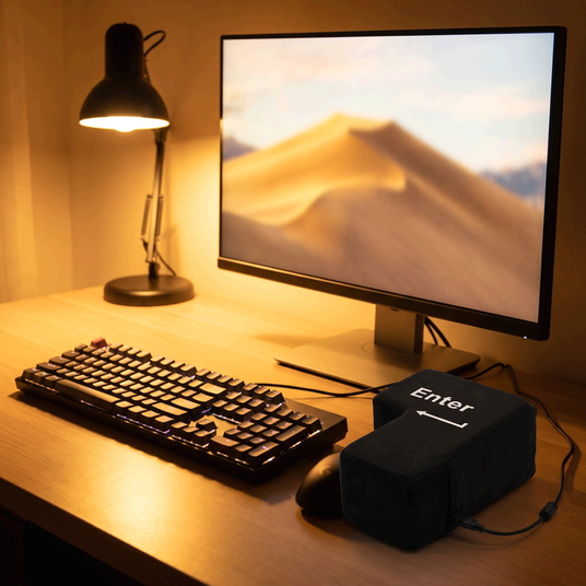 Giant Enter Key Pillow