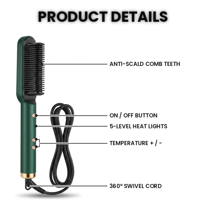 Hair Straightening Brush