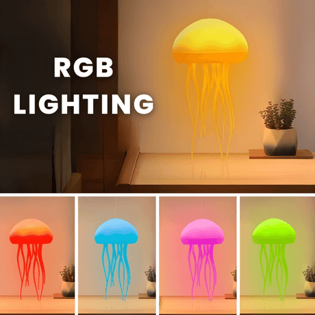 Jellyfish Mood Lamp | Relaxing Glow Effect
