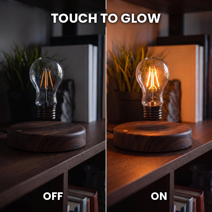 Levitating Light Bulb
