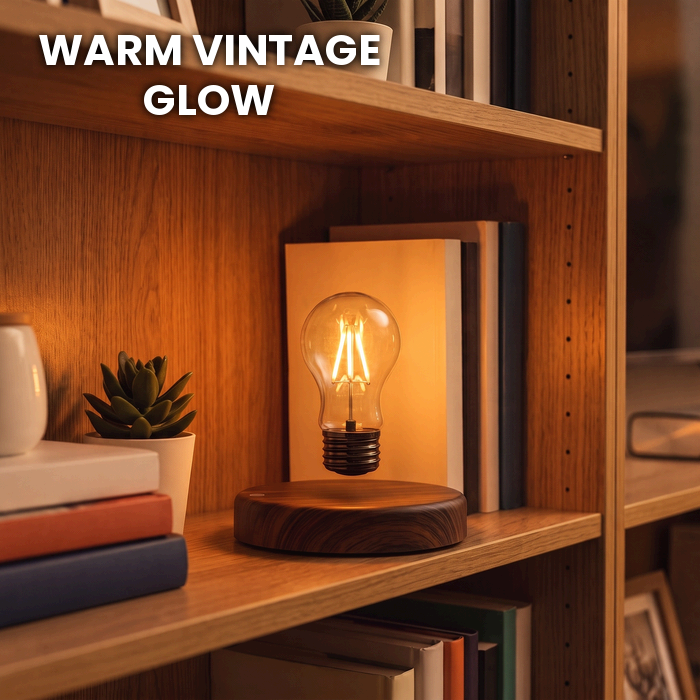Levitating Light Bulb