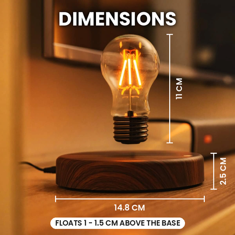 Levitating Light Bulb