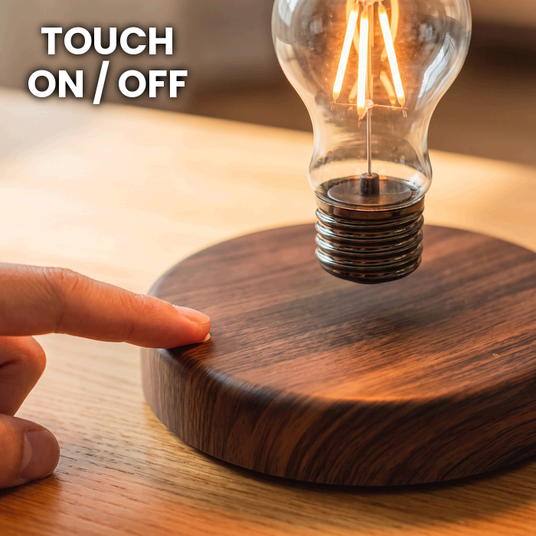Levitating Light Bulb