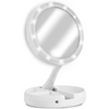 LED Make-up Mirror | Foldable, Portable & Rechargeable