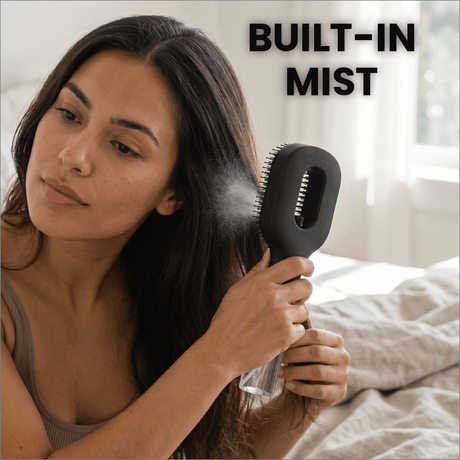 Mist Spray Hair Brush