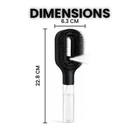 Mist Spray Hair Brush