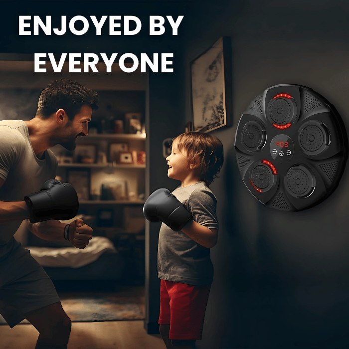 Veora - Boxing Machine - Bokstrainer - Bluetooth - 9-standen - LED Veora - Boxing Machine - Bokstrainer - Bluetooth - 9-standen - LED