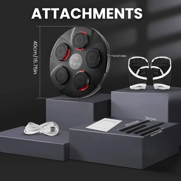 Musical Boxing Machine | Synced LED Lights