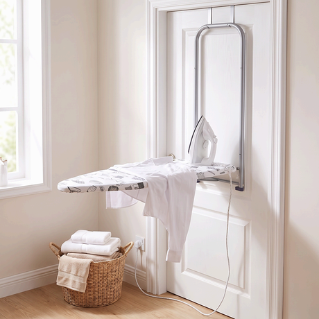 Over-Door Ironing Board
