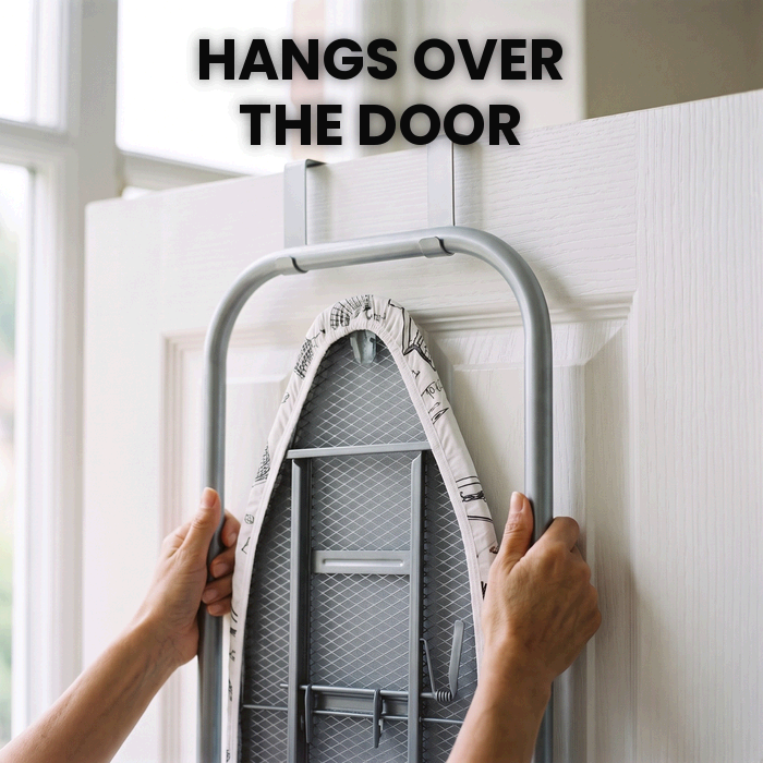 Over-Door Ironing Board