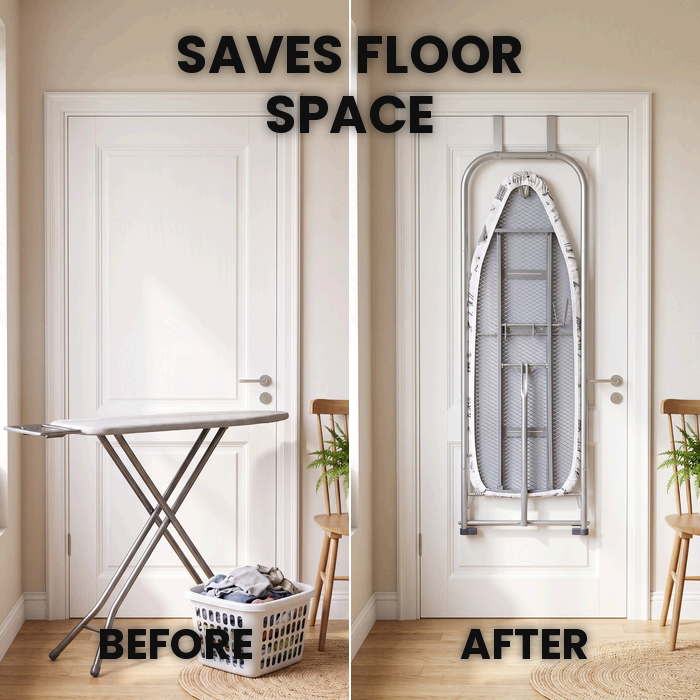 Over-Door Ironing Board