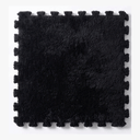 Plush Foam Floor Tiles in black