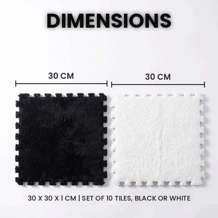 Plush Foam Floor Tiles