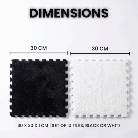 Plush Foam Floor Tiles
