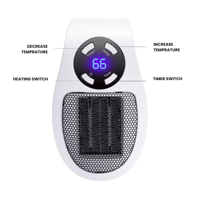 Electric Heater | Portable & Compact