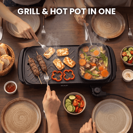 RAF 2-in-1 Electric Grill