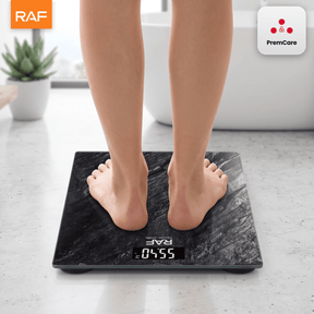 RAF Glass Bathroom Scale