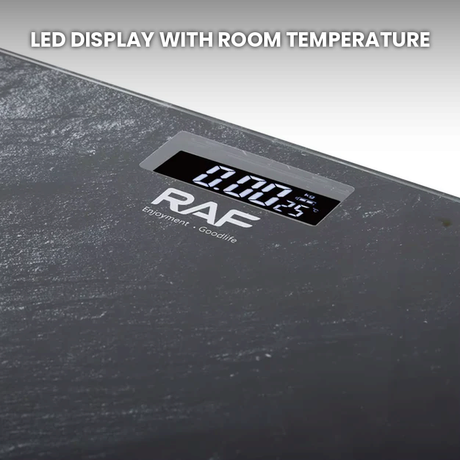 RAF Glass Bathroom Scale
