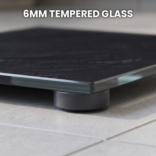 RAF Glass Bathroom Scale