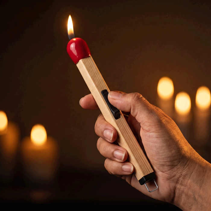 Refillable Match Lighter