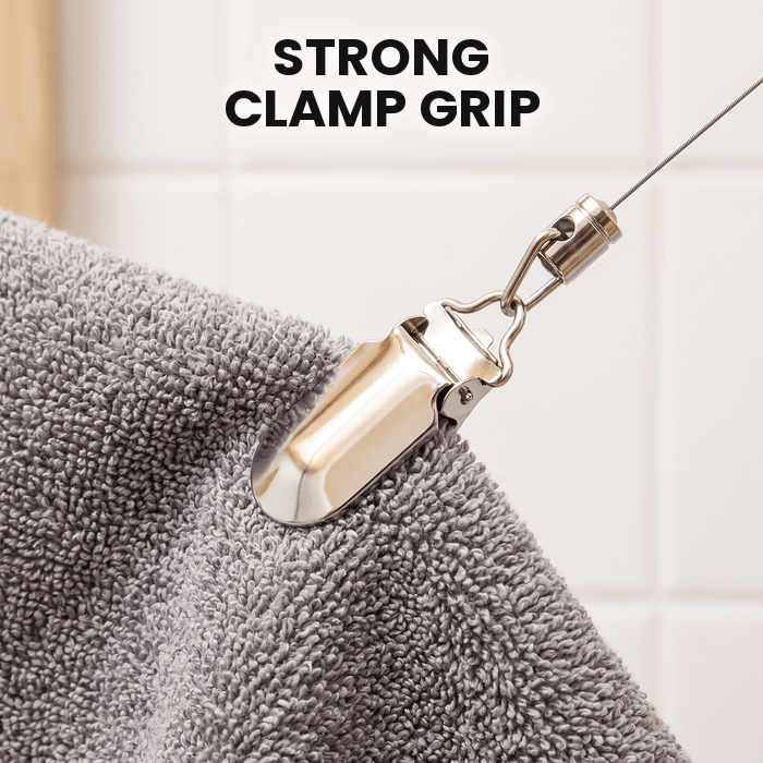 Retractable Towel Clip