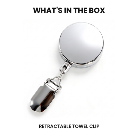 Retractable Towel Clip