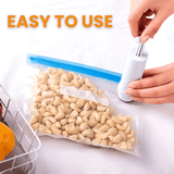 15 Reusable Vacuum Bags Set + Vacuum Pump