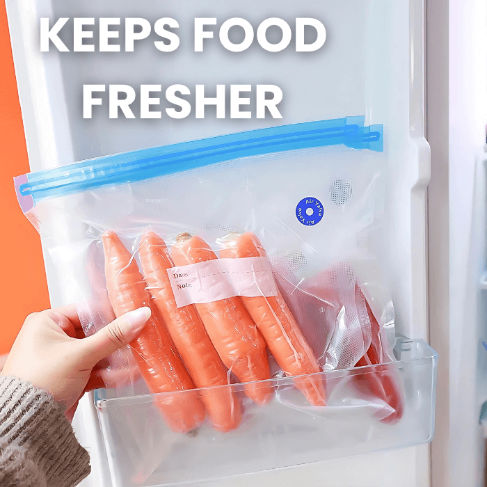 15 Reusable Vacuum Bags Set + Vacuum Pump